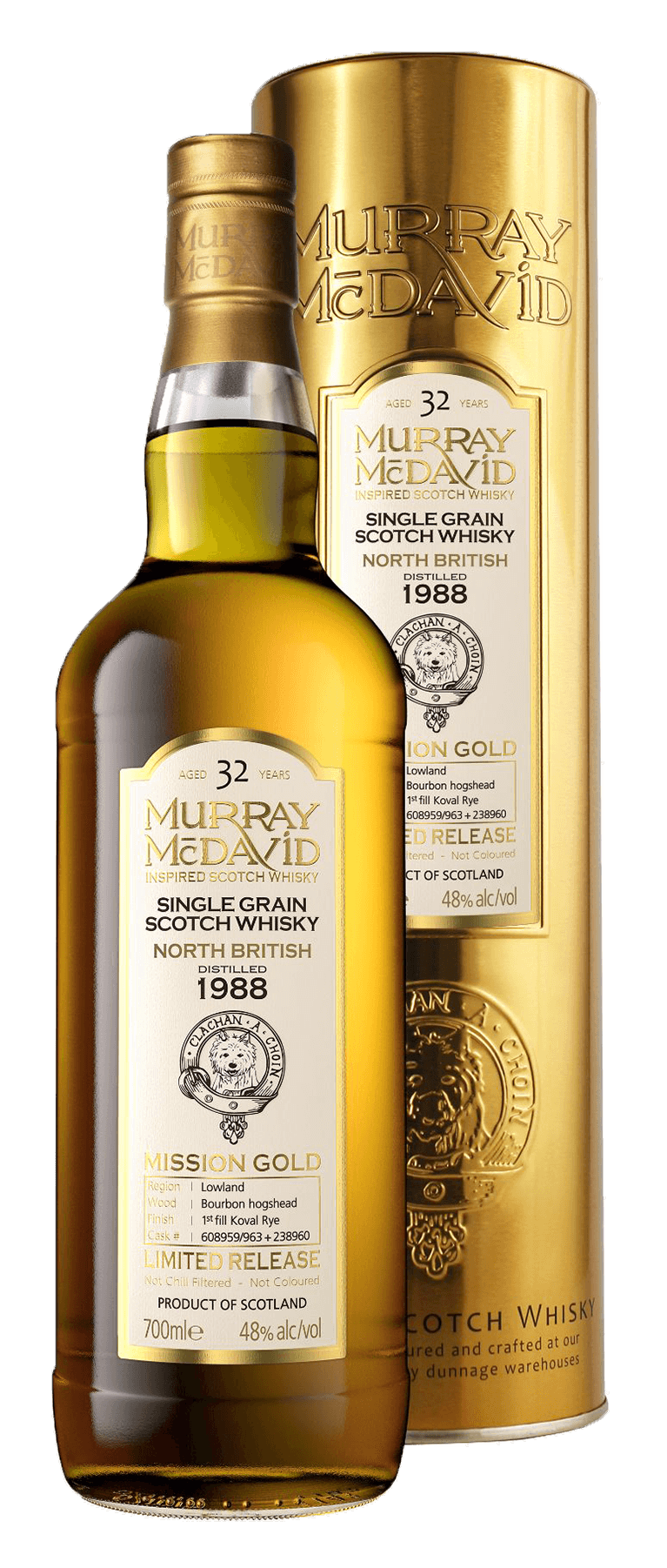 Murray McDavid Mission Gold アードベッグ15年 Murray McDavid